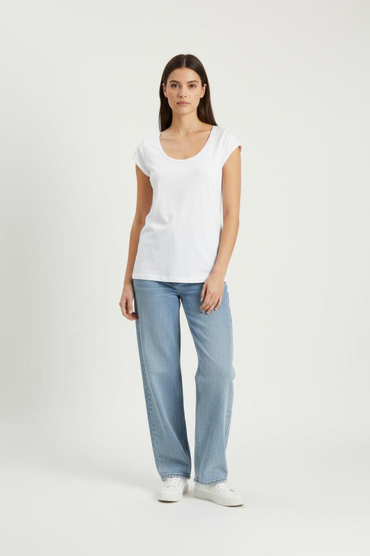 Tee-shirt Blanc - Taille XS/34