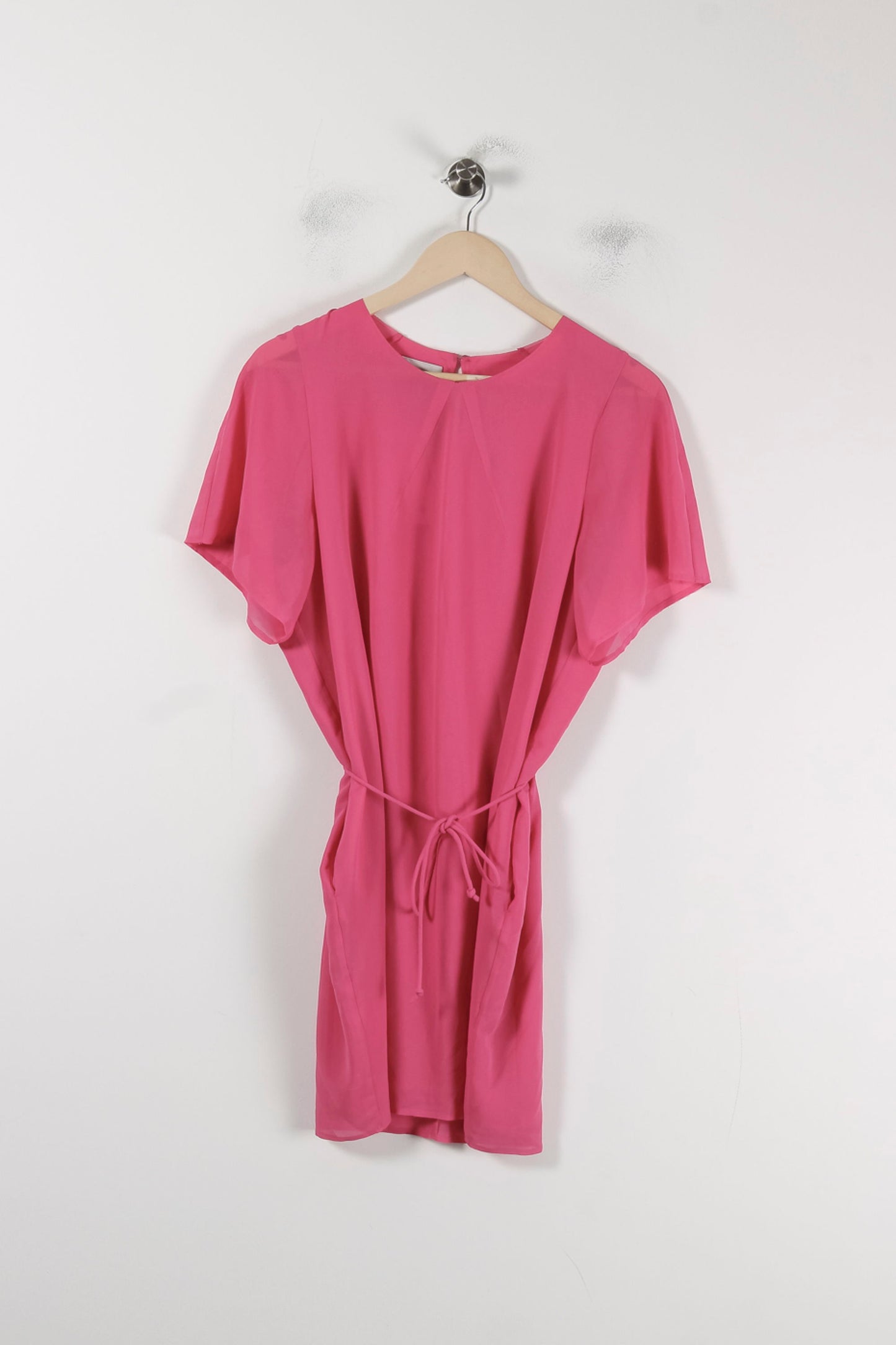Robe Ceinturée Rose - Taille M/38