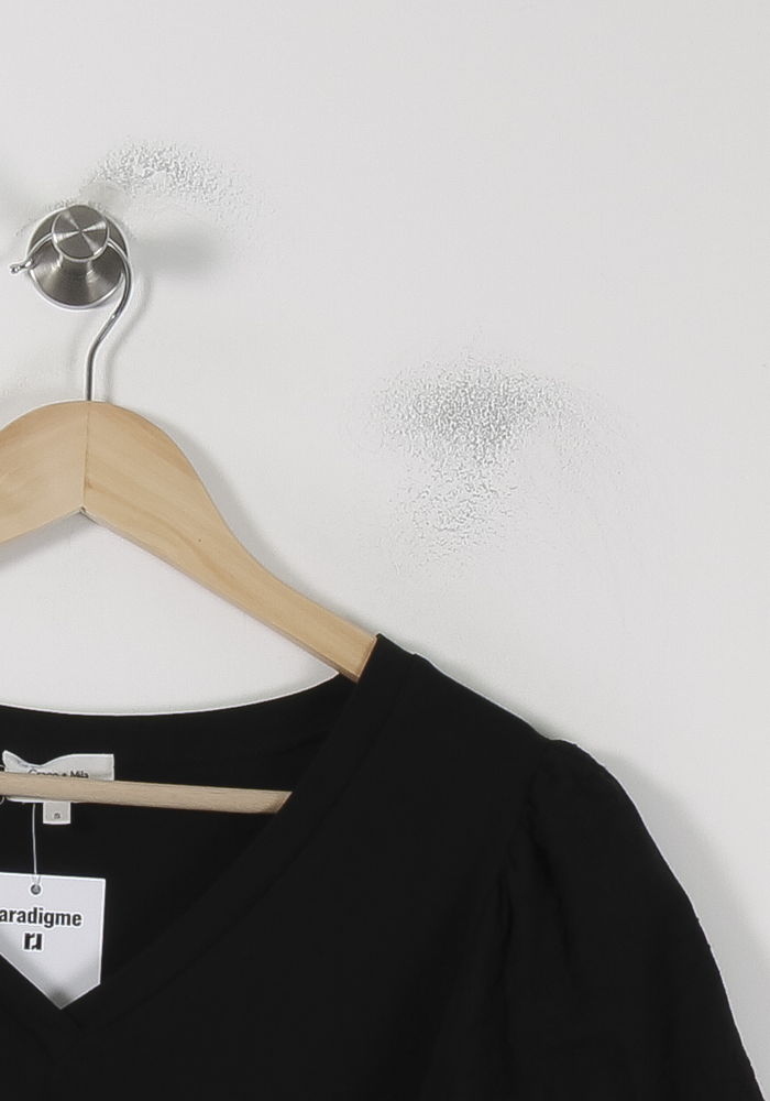 Tee-shirt Noir - Taille S/36