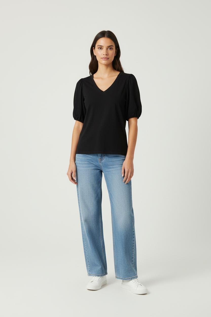 Tee-shirt Noir - Taille S/36