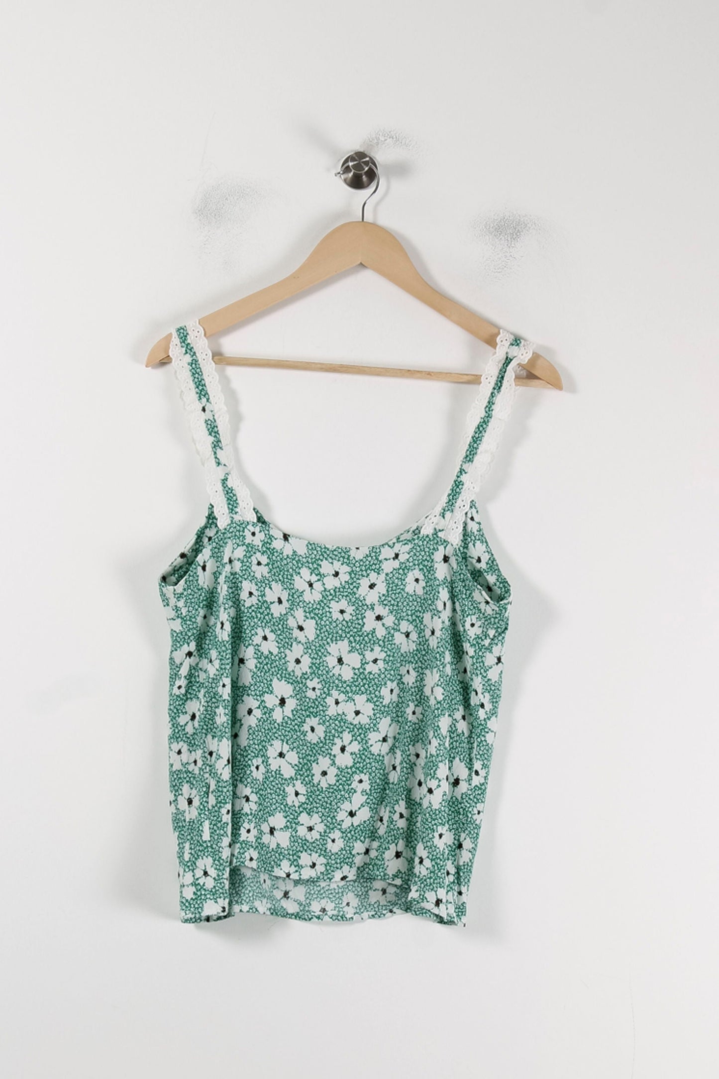 Caraco Vert et Blanc - Taille M/38