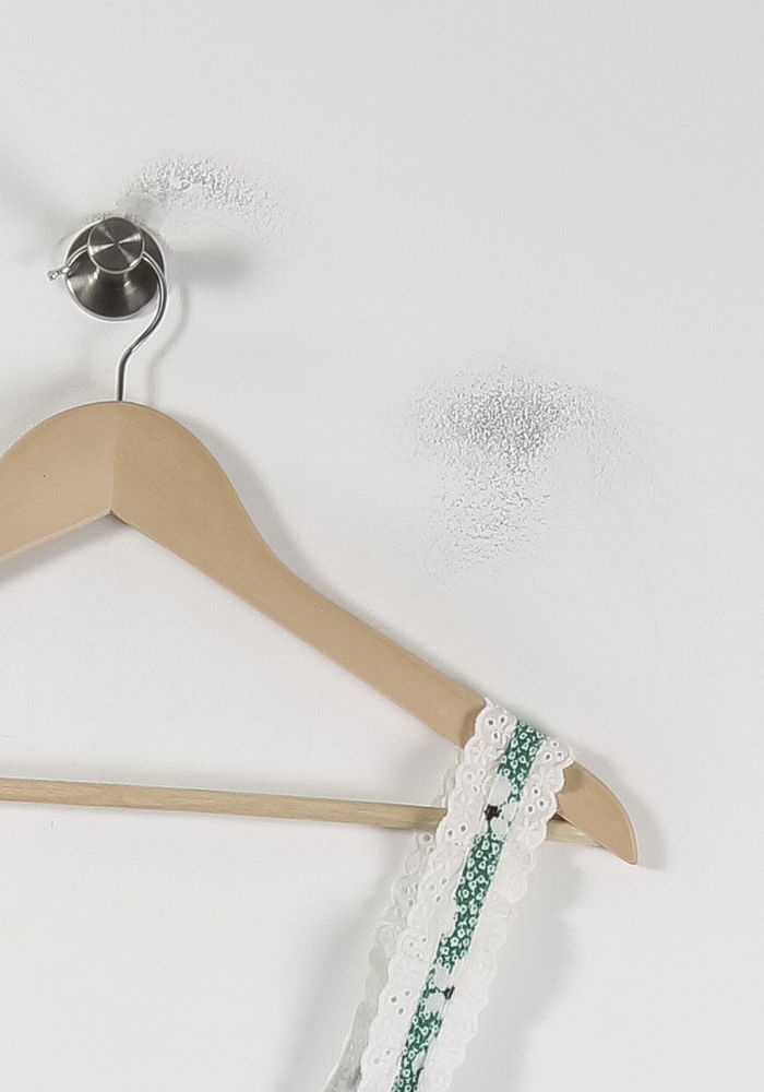 Caraco Vert et Blanc - Taille M/38