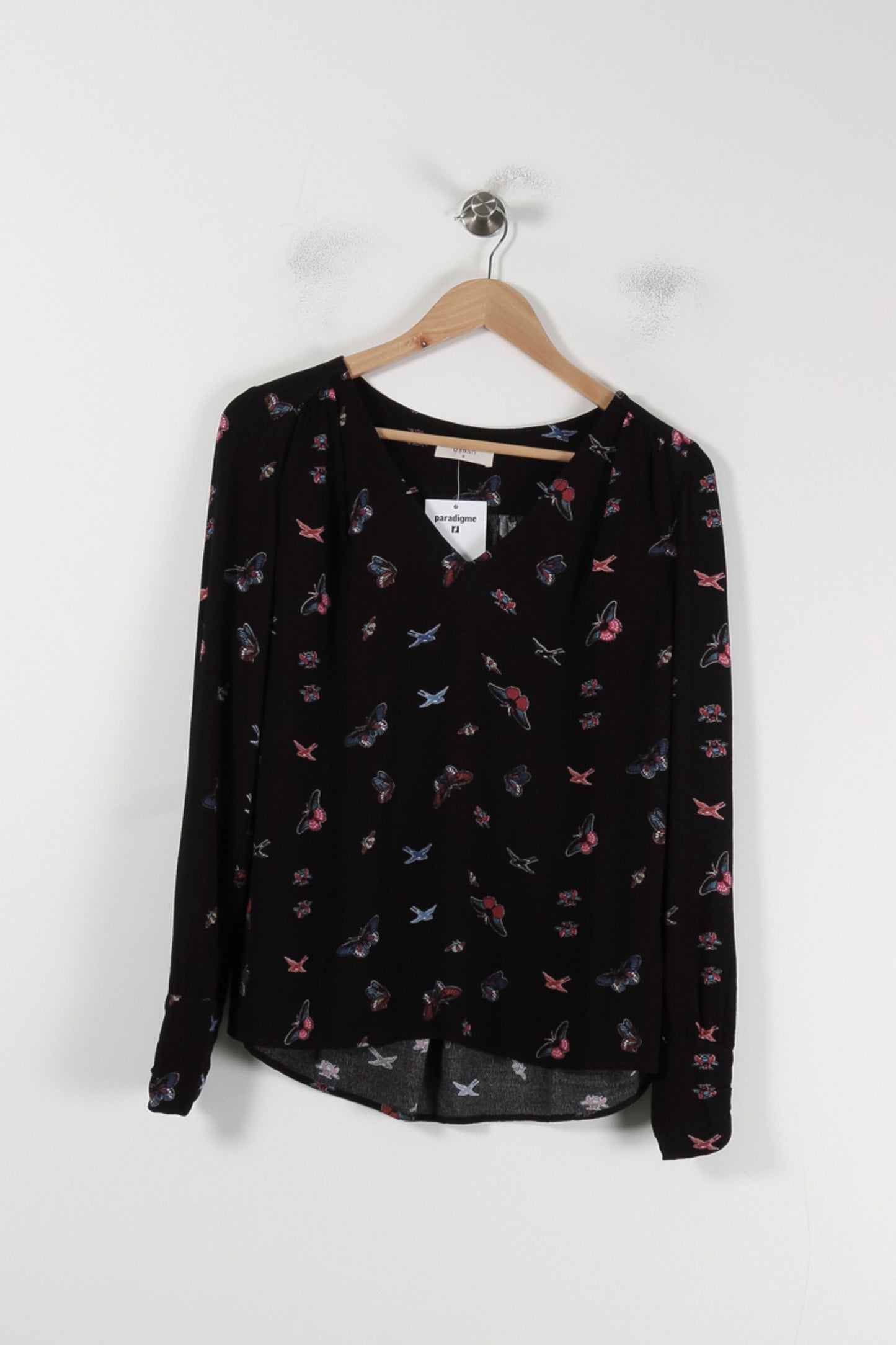 Blouse Noire - Taille XS/34
