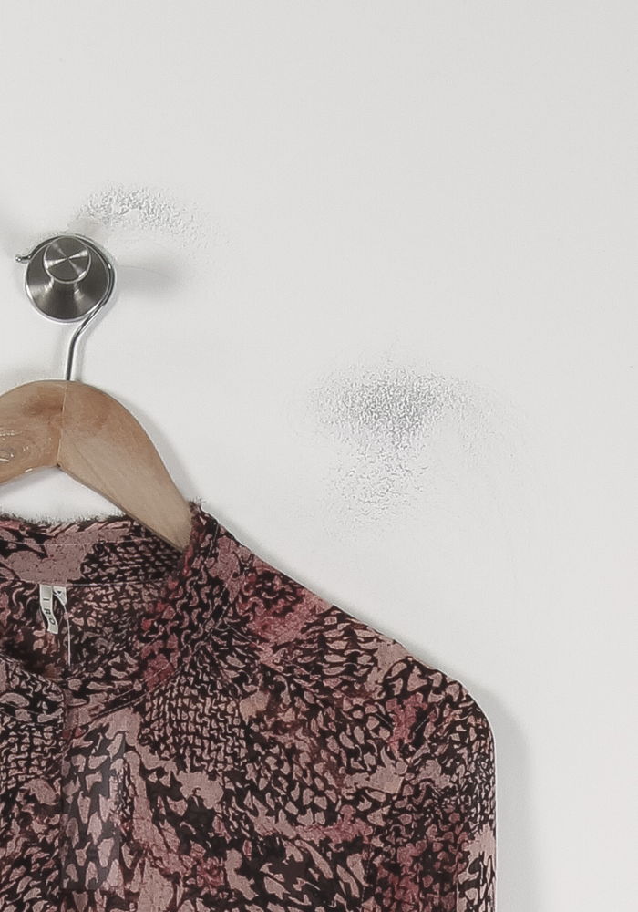 Blouse Rose et Noire - Taille L/40