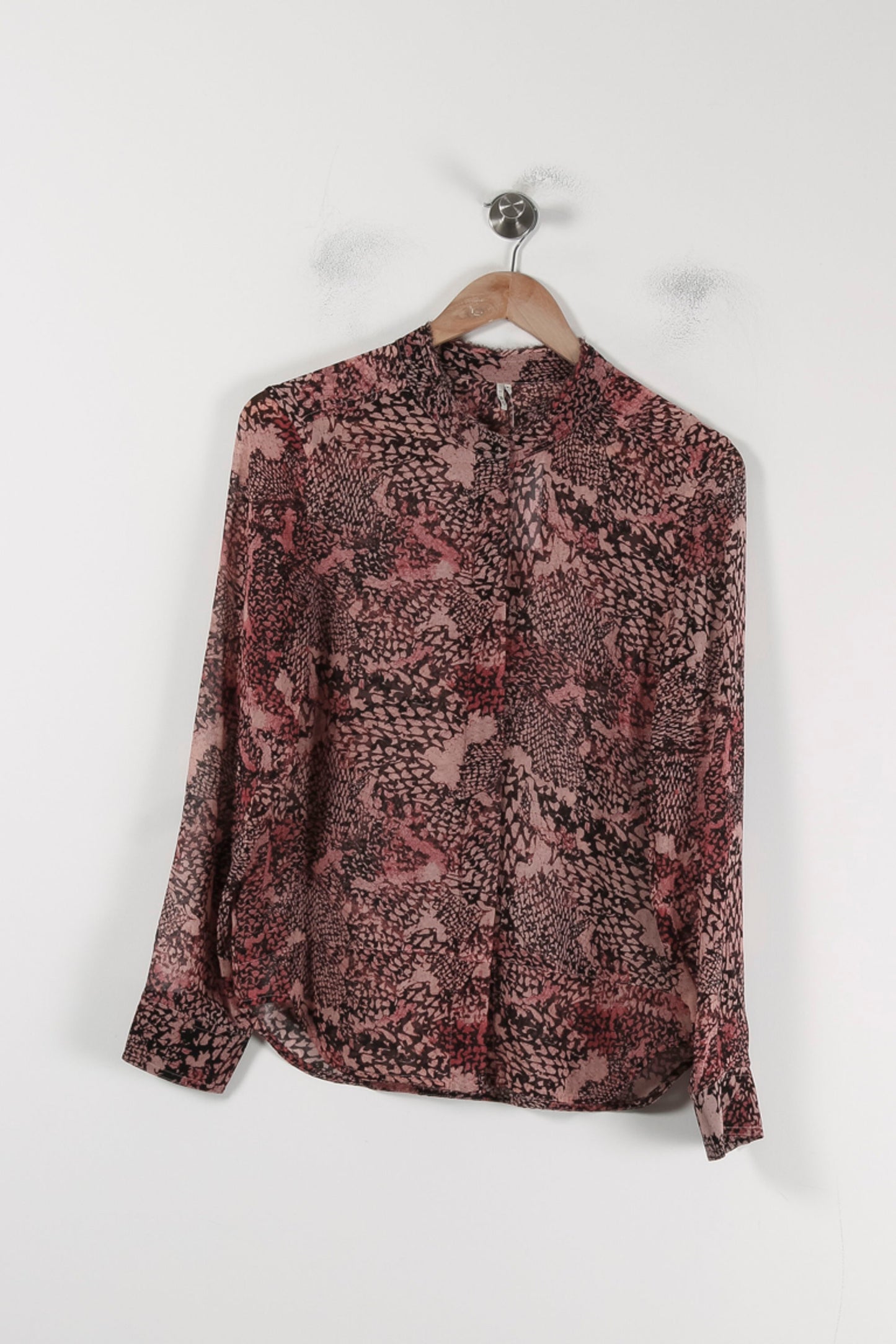 Blouse Rose et Noire - Taille L/40
