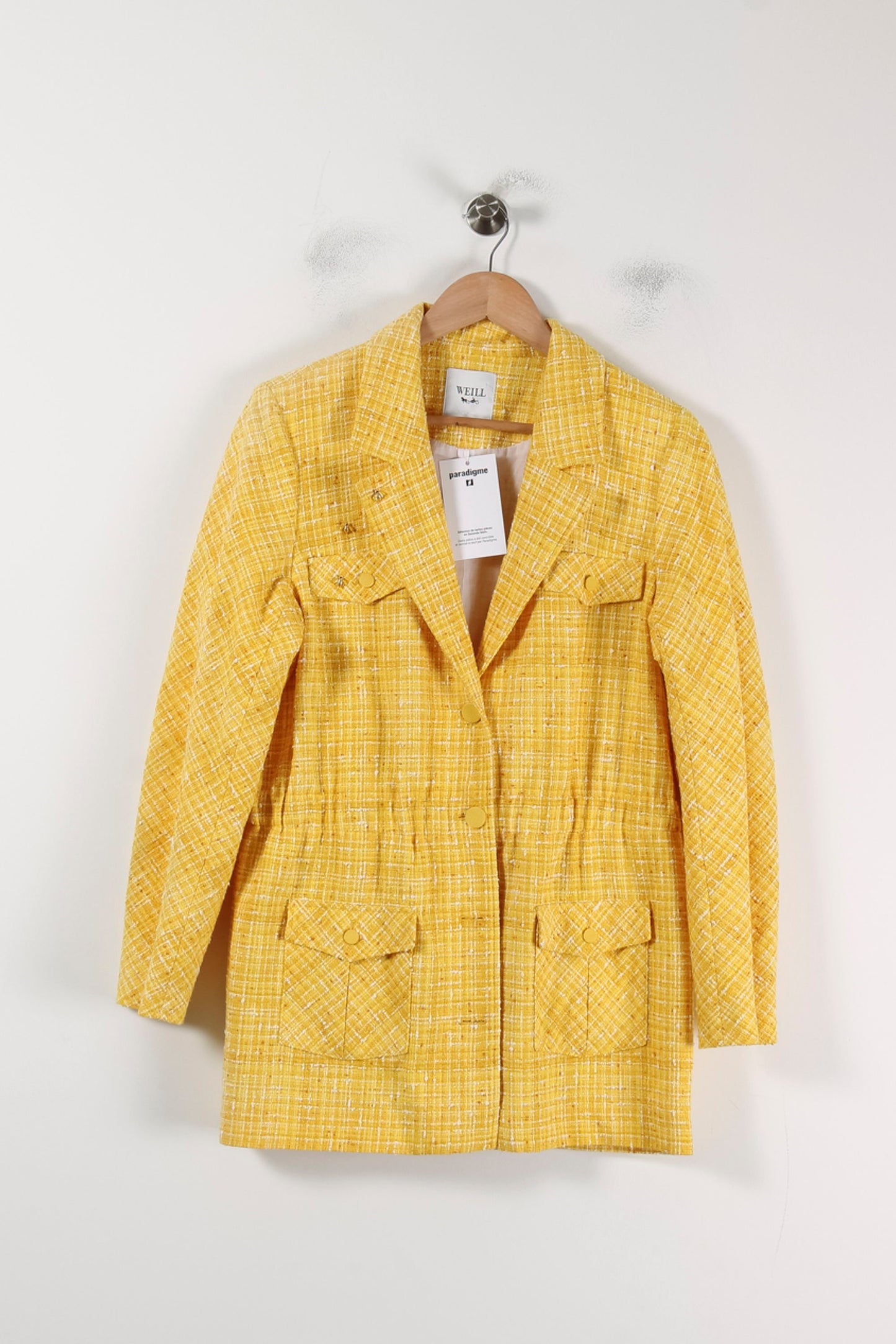 Gilet Blazer Jaune - Taille XXL/44
