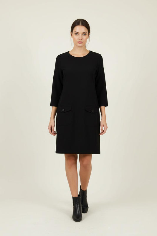 Robe Droite Noire - Taille L/40