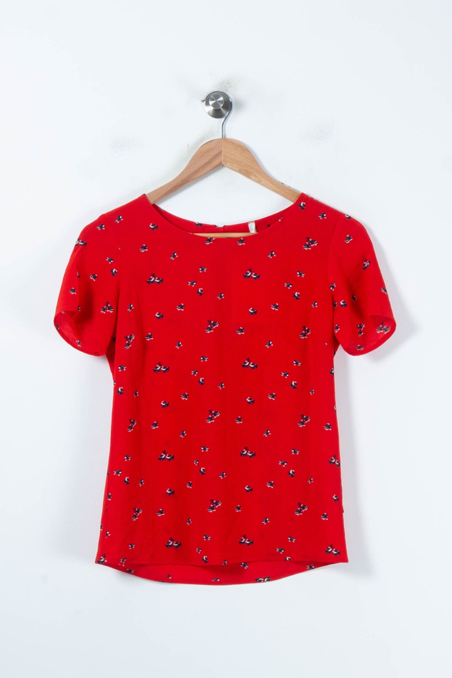 Blouse Rouge - Taille XS/34