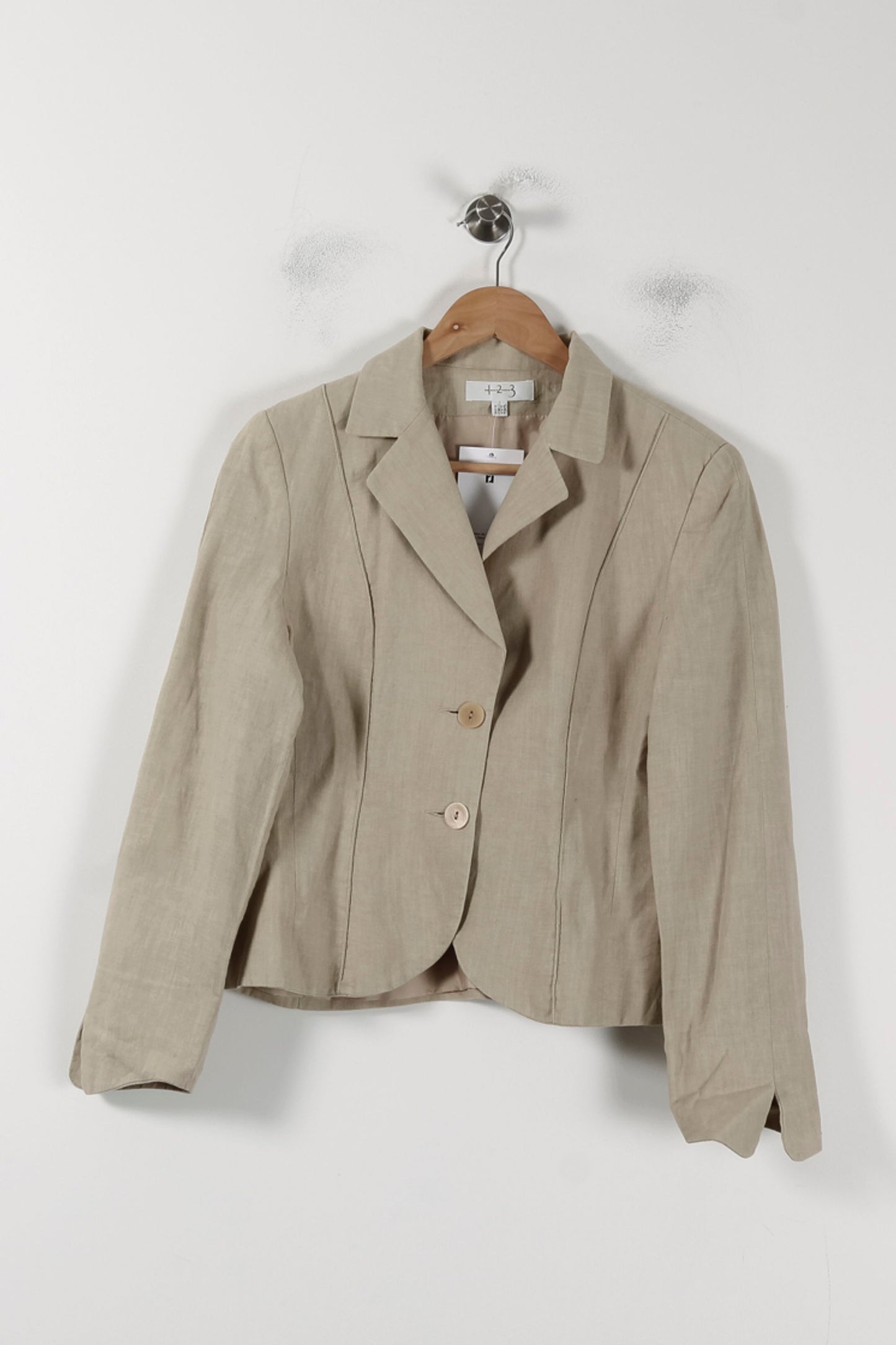 Gilet Tailleur Beige - Taille M/38