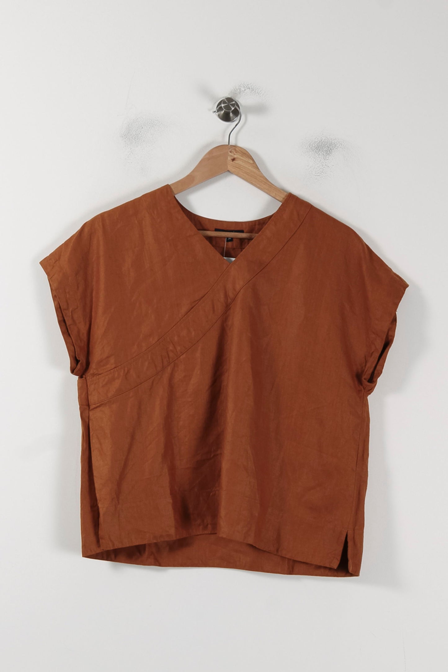 Blouse orange - Taille S/36