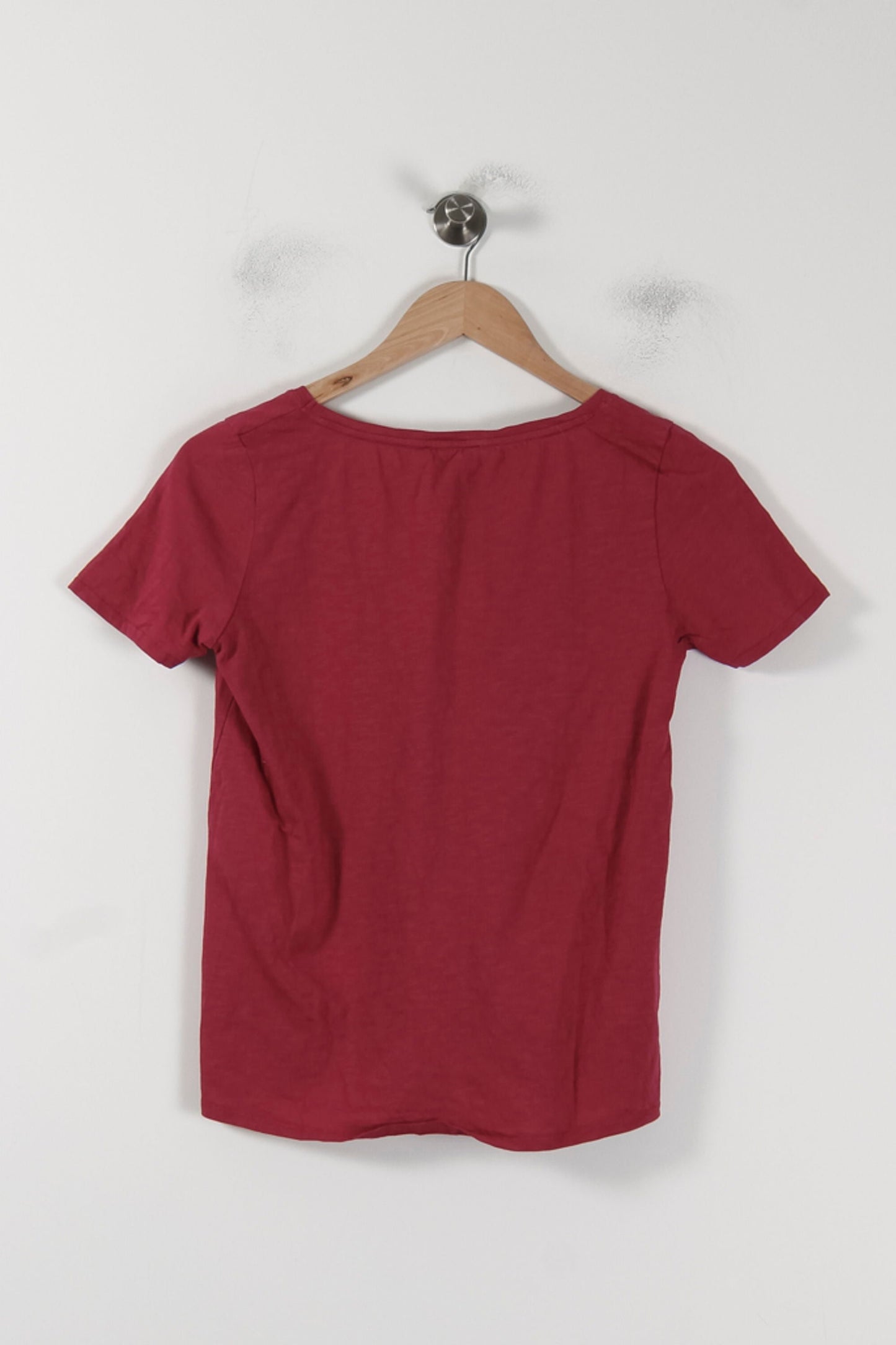 T-shirt Bordeaux - Taille S/36