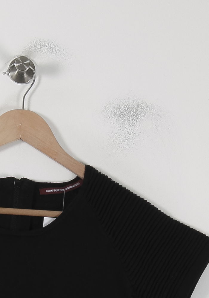 Blouse Noire - Taille S/36