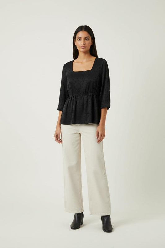 Blouse noire - Taille L/40