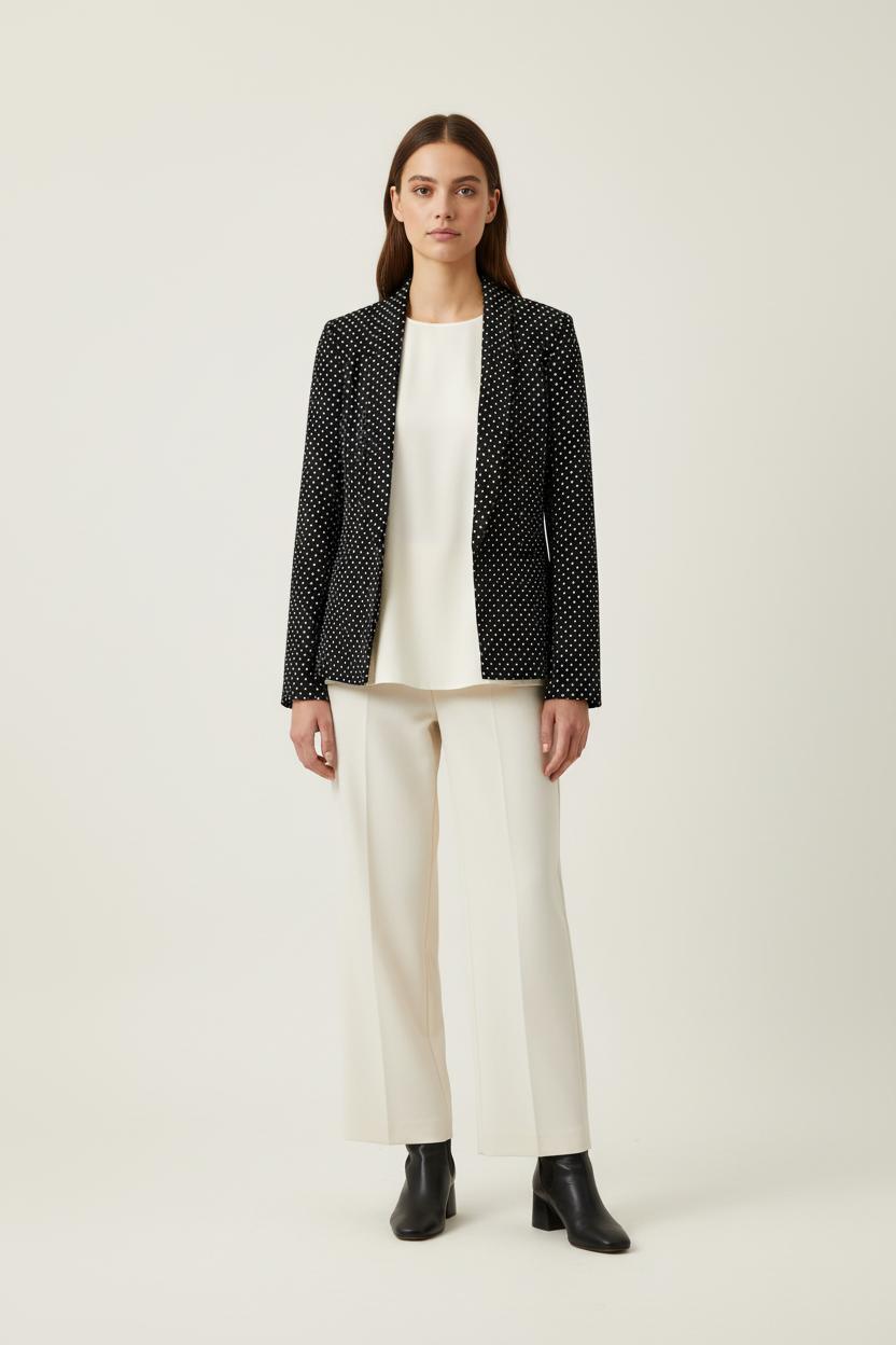 Blazer Noir et Blanc - Taille L/40