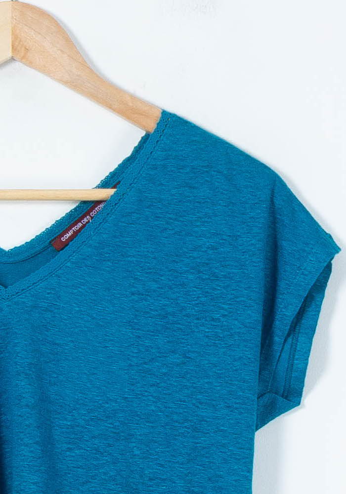 Tee-shirt Bleu - Taille S/36