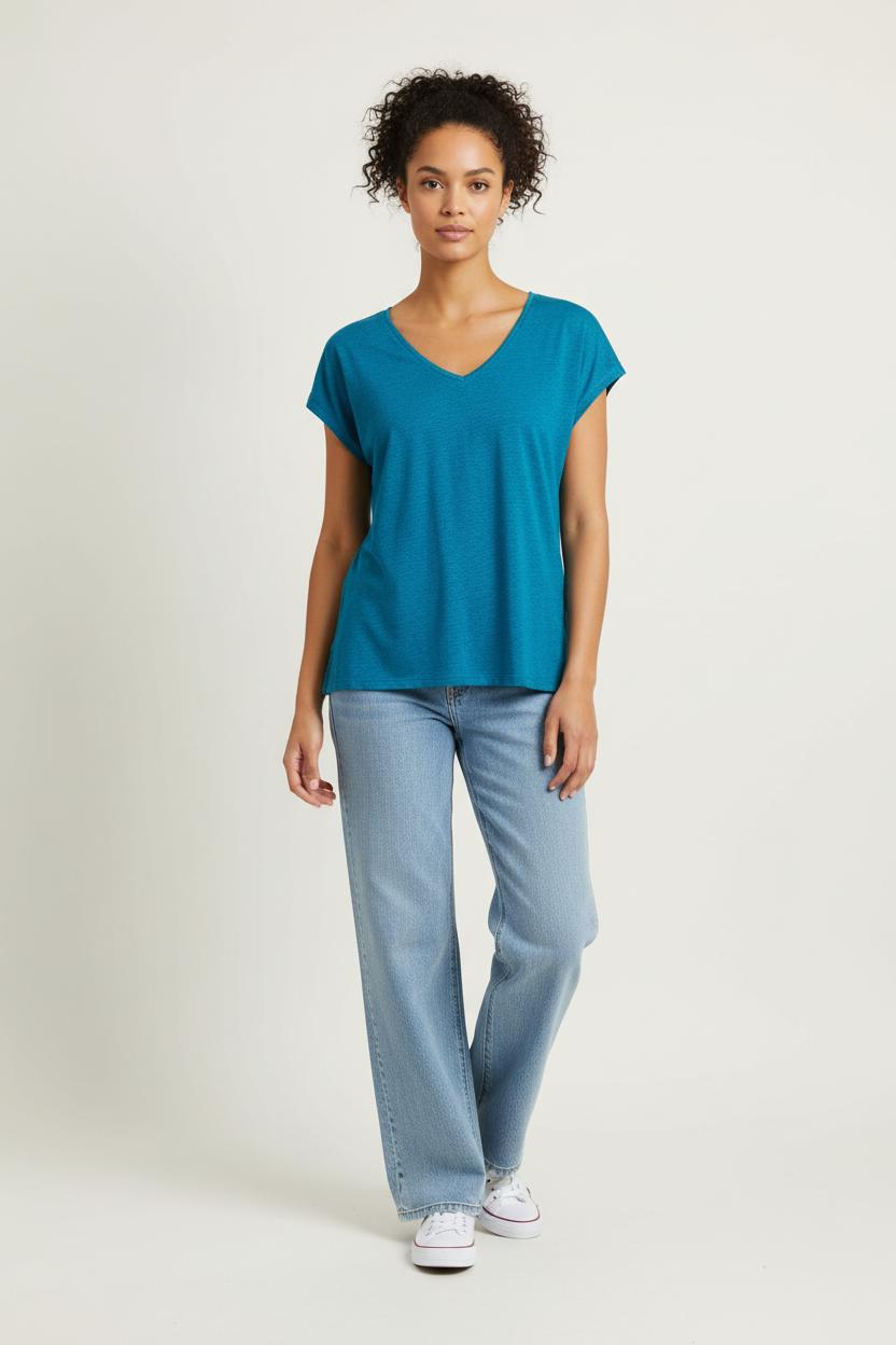 Tee-shirt Bleu - Taille S/36