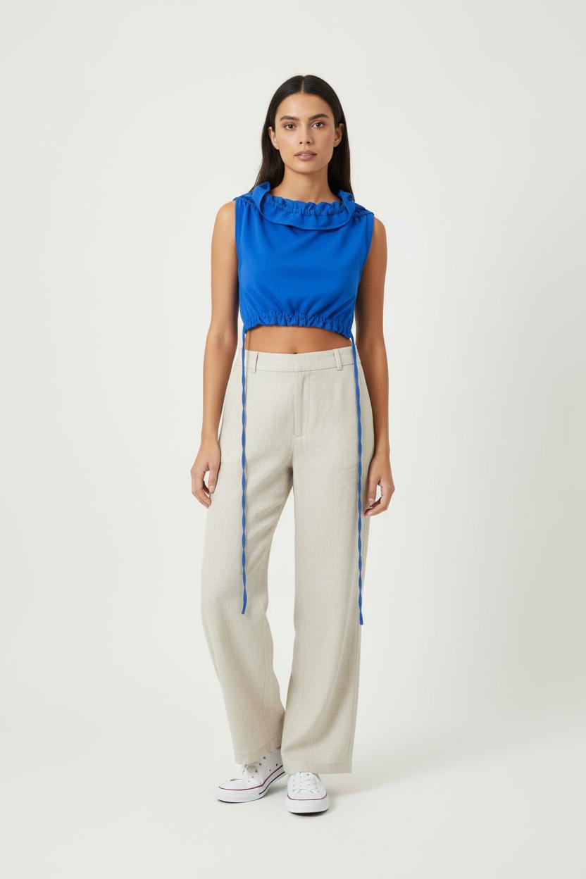 Top Bleu - Taille S/36