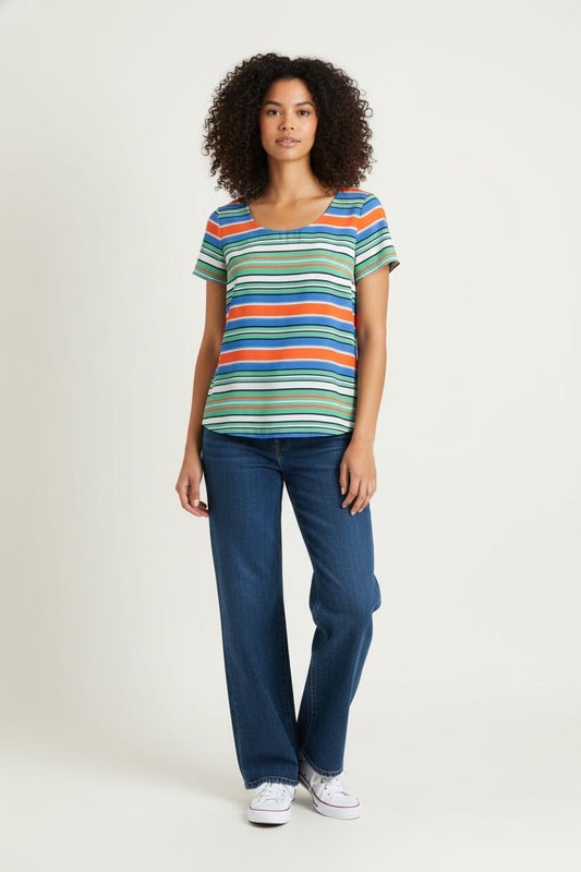 Blouse multicolore - Taille S/36