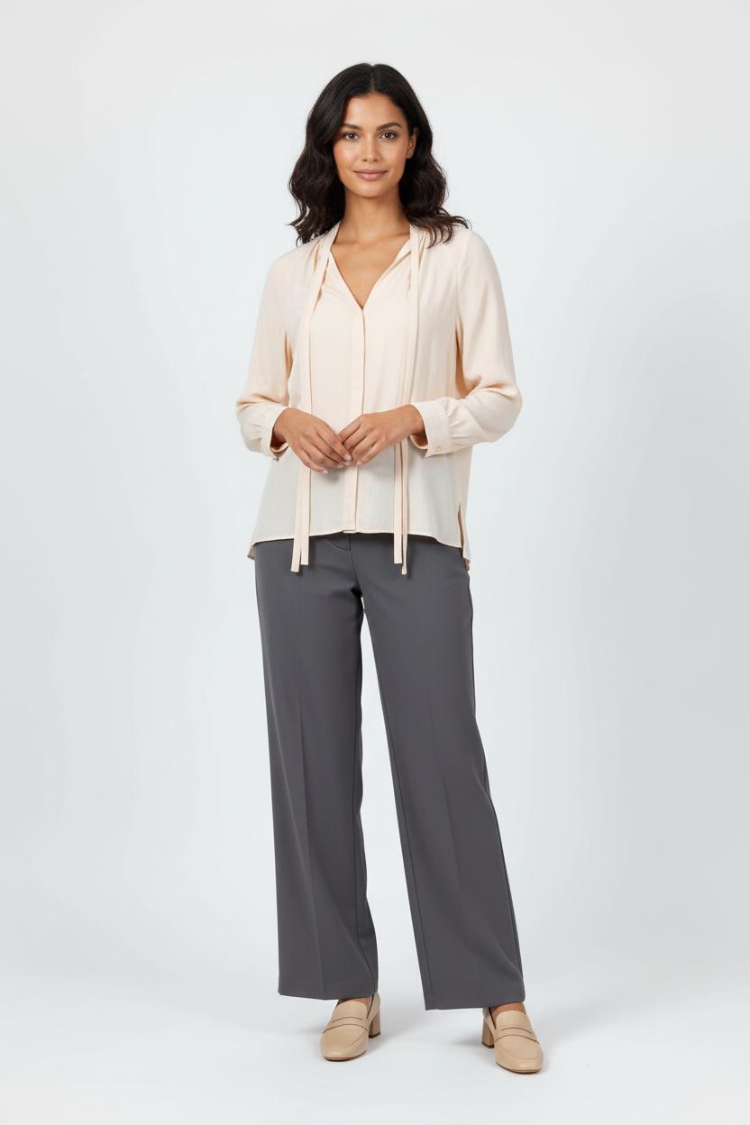 Blouse Beige - Taille M/38