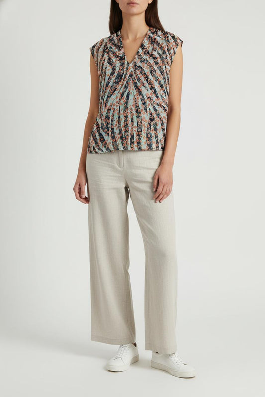 Blouse multicolore - Taille S/36