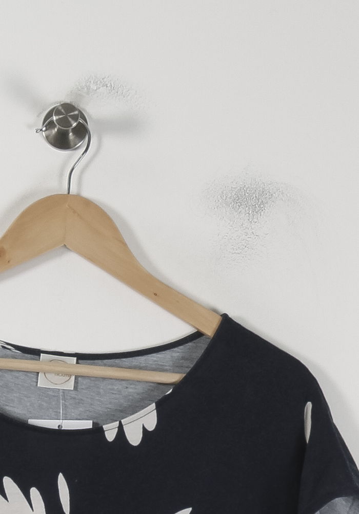 Robe Midi Bleu et Blanc - Taille M/38