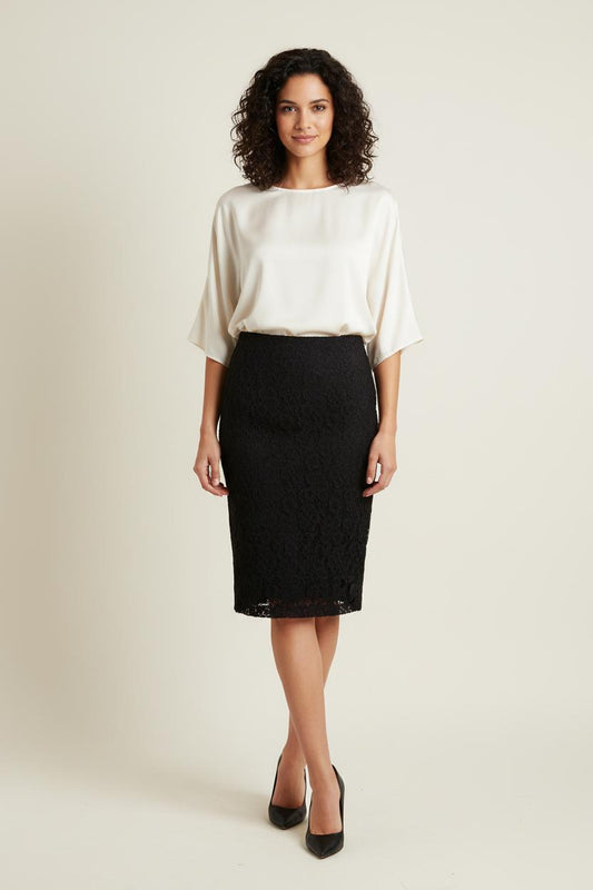 Jupe Crayon Noire - Taille XL/42