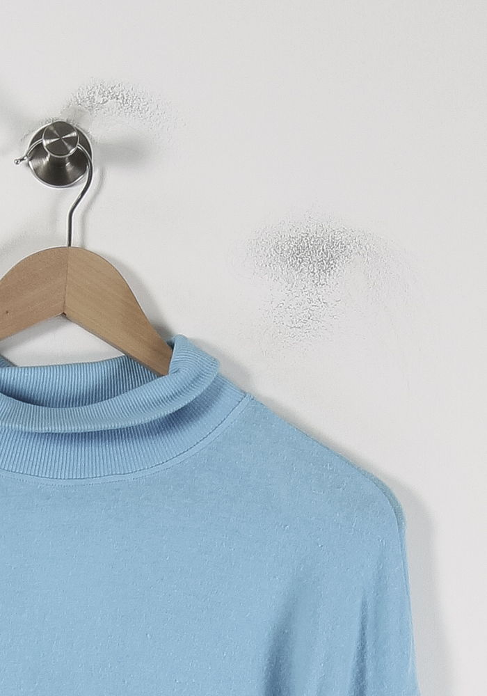 Sweat À Col Cheminée Bleu - Taille S/36