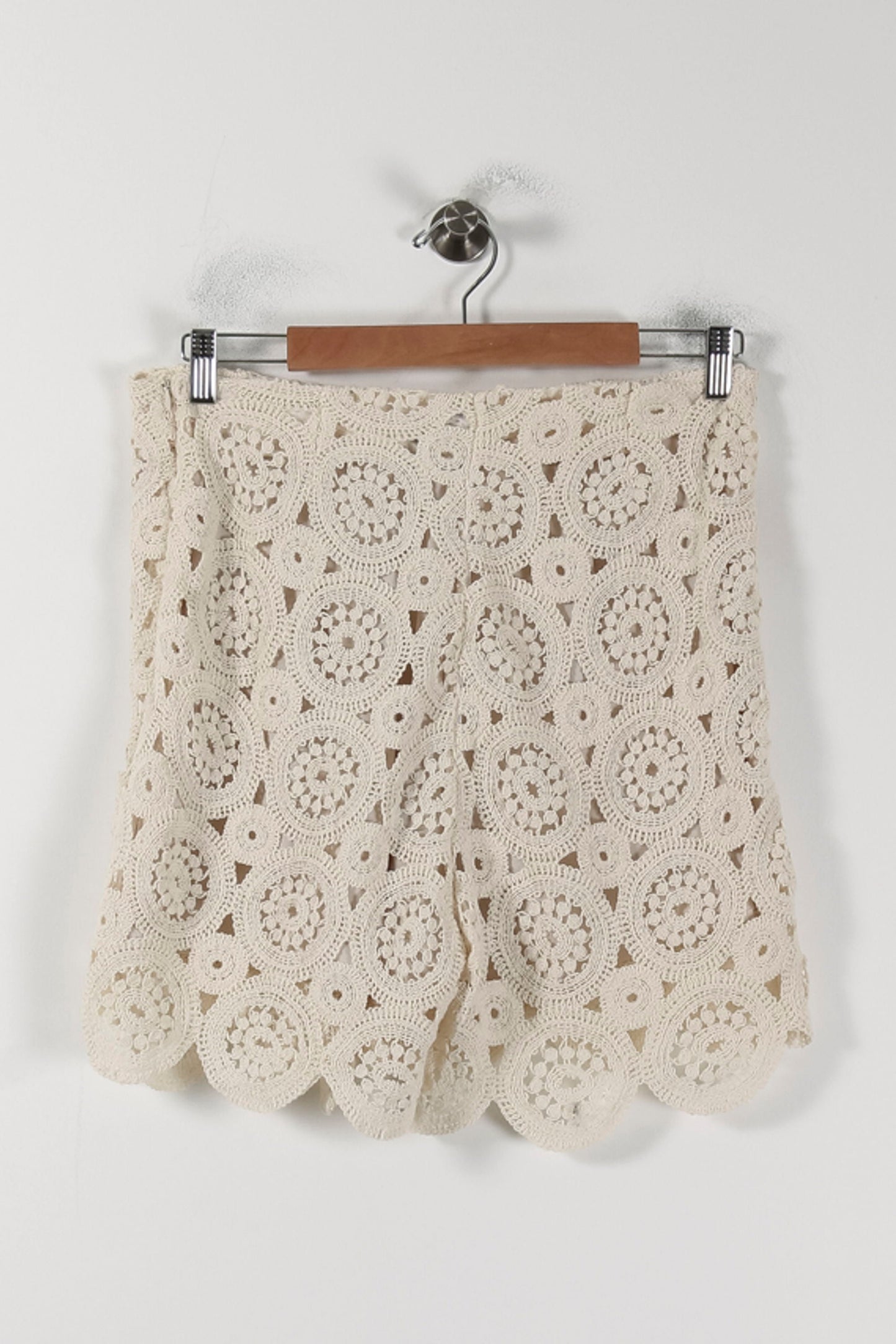 Short et Dentelle Blanc - Taille M/38