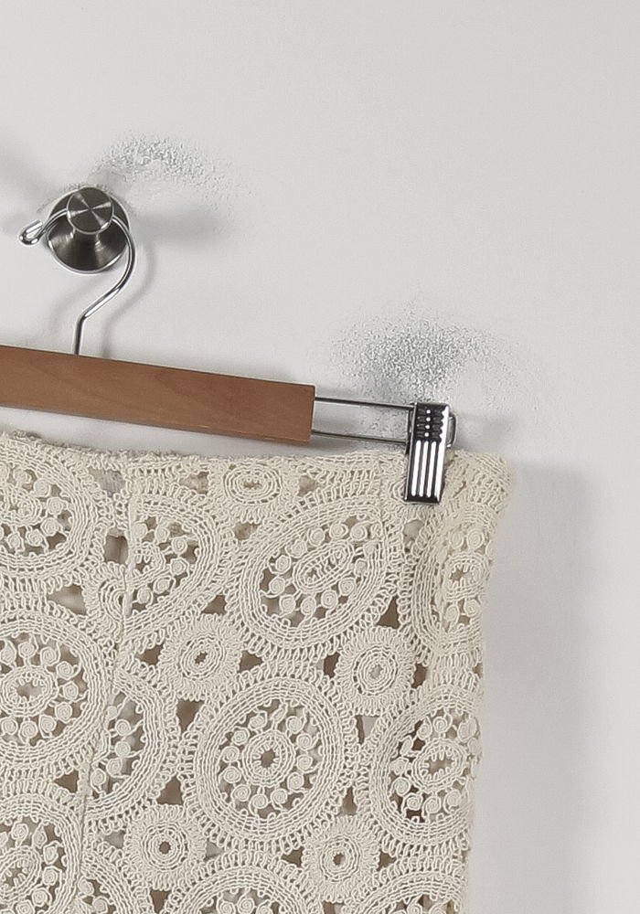 Short et Dentelle Blanc - Taille M/38