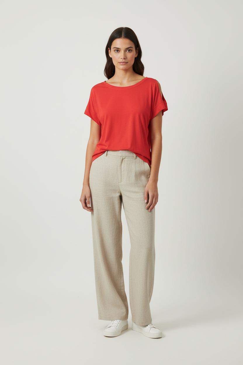 Tee-shirt Rouge - Taille L/40