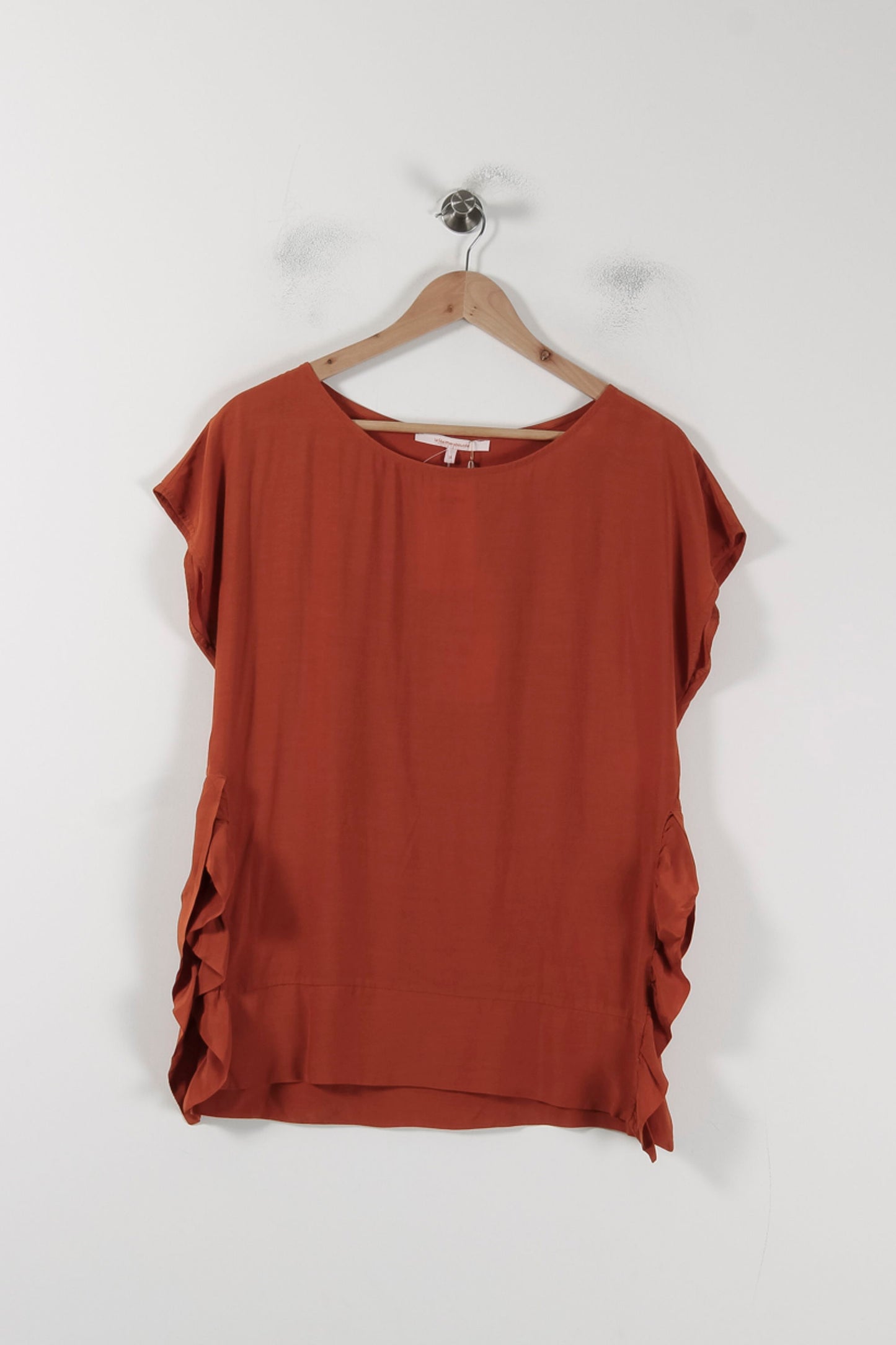 Blouse orange - Taille S/36