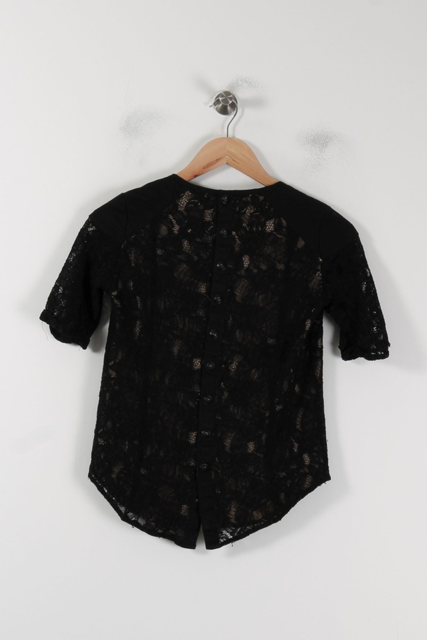 Blouse Noire - Taille XS/34