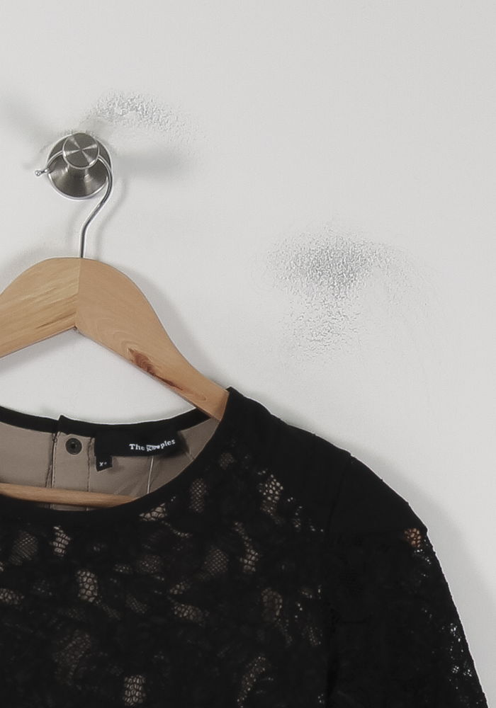 Blouse Noire - Taille XS/34