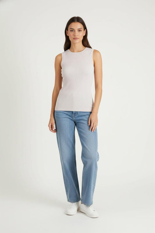 Débardeur Beige - Taille XL/42