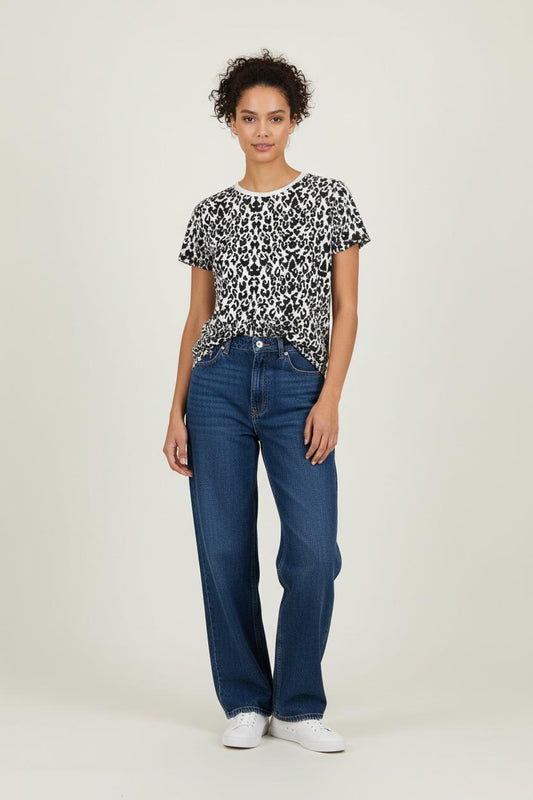 Tee-shirt Noir et Blanc - Taille S/36