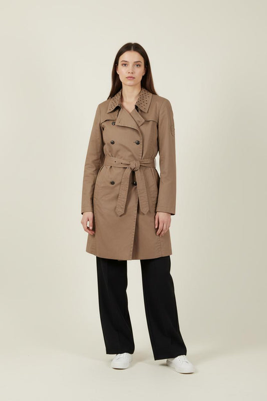 Trench-coat marron - Taille M/38