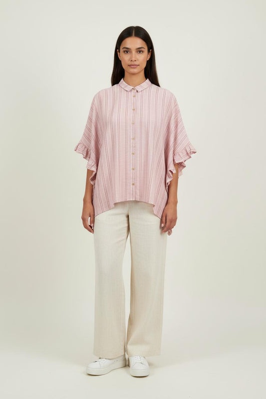 Blouse Rose - Taille S/36