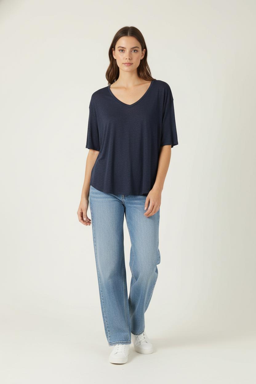 Tee-shirt Bleu - Taille XL/42