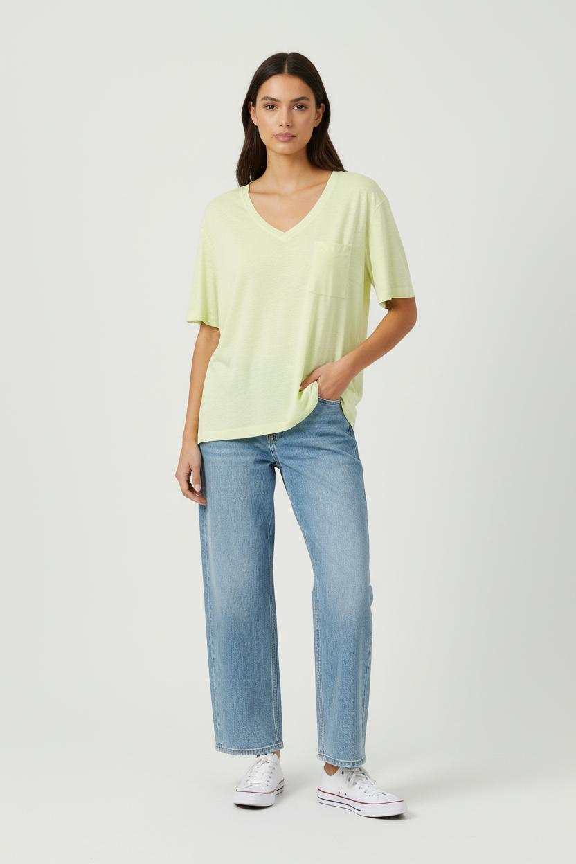 Tee-shirt Jaune - Taille L/40