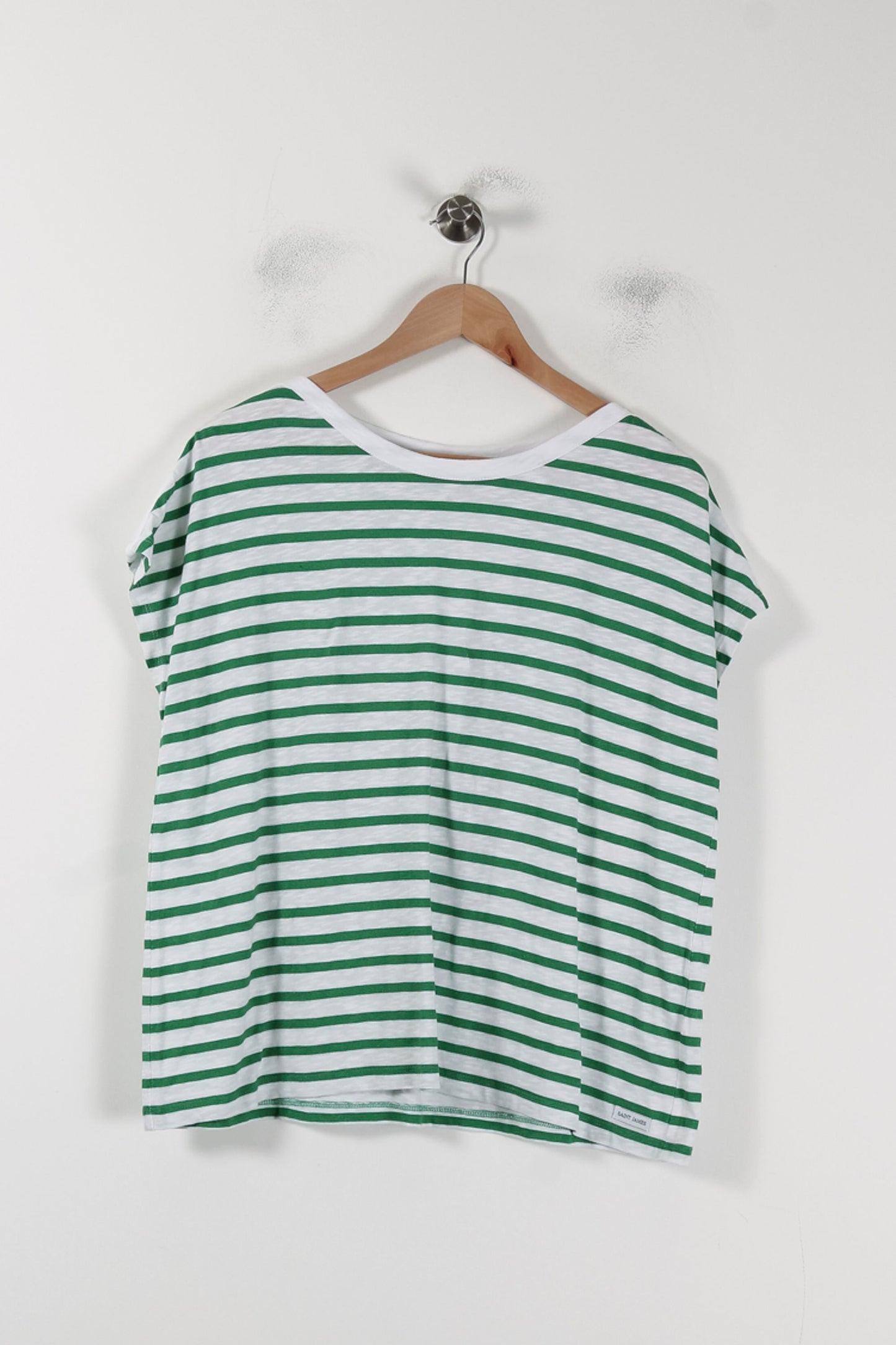 Tee-shirt Blanc et Vert - Taille XXXL/46