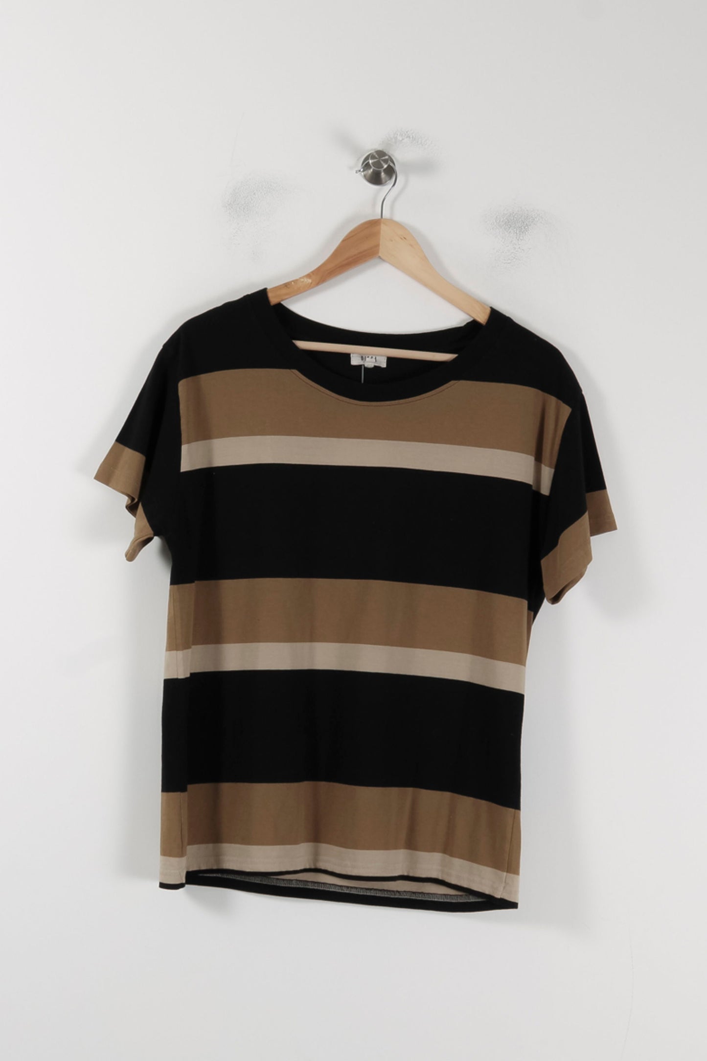 Tee-shirt Noir et Marron - Taille L/40