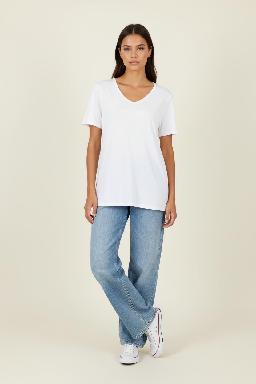 Tee-shirt Blanc - Taille L/40