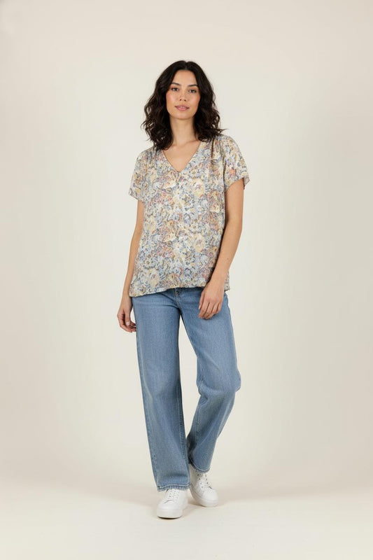 Blouse Multicolore - Taille XXL/44