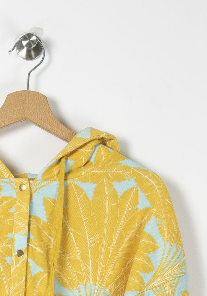 Sweat à Capuche Jaune et Bleu - Taille M/38