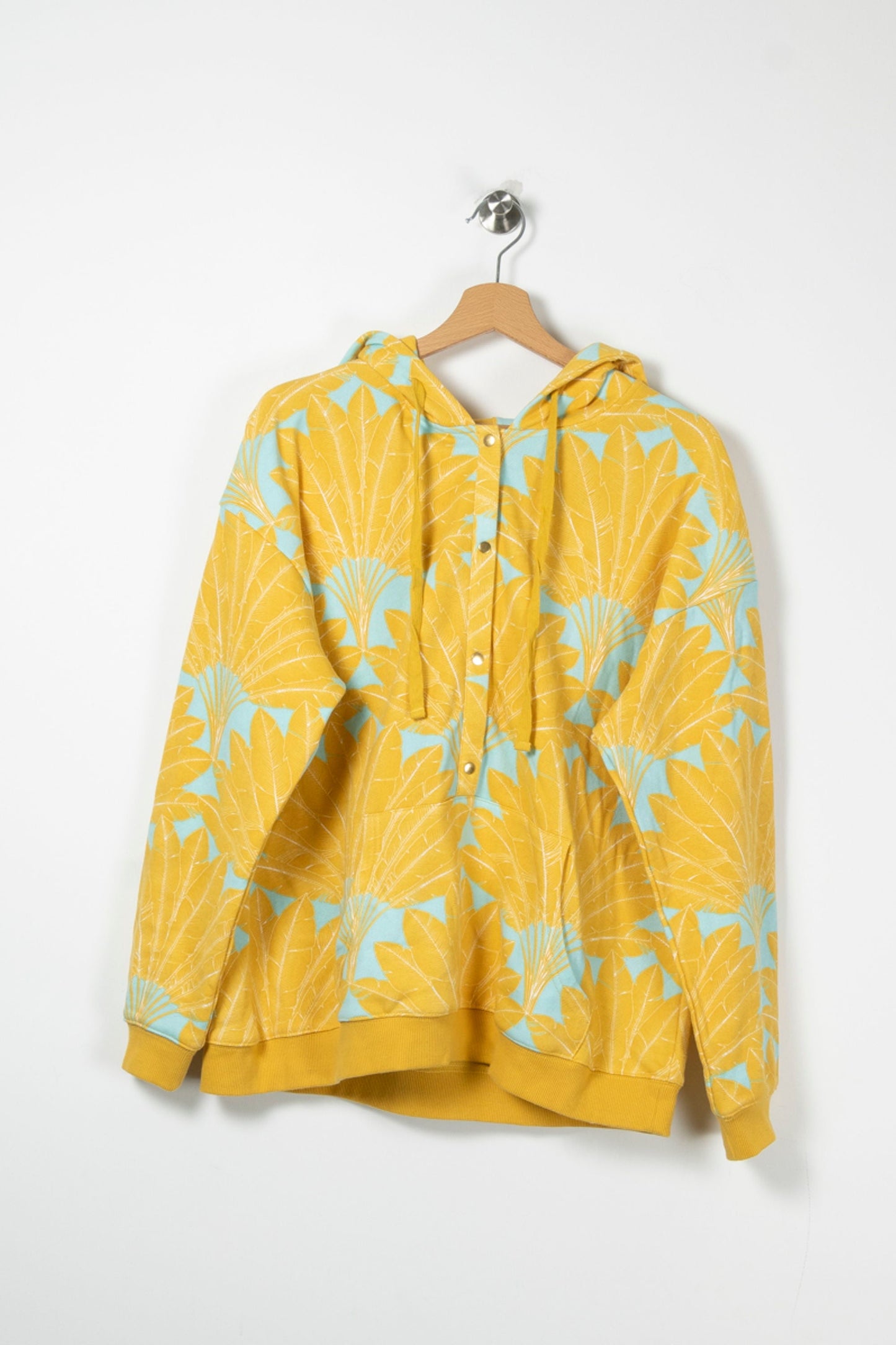 Sweat à Capuche Jaune et Bleu - Taille M/38
