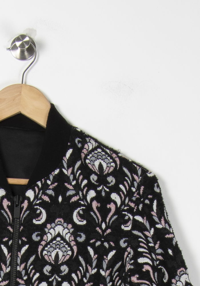 Blouson Noir et Blanc - Taille S/36