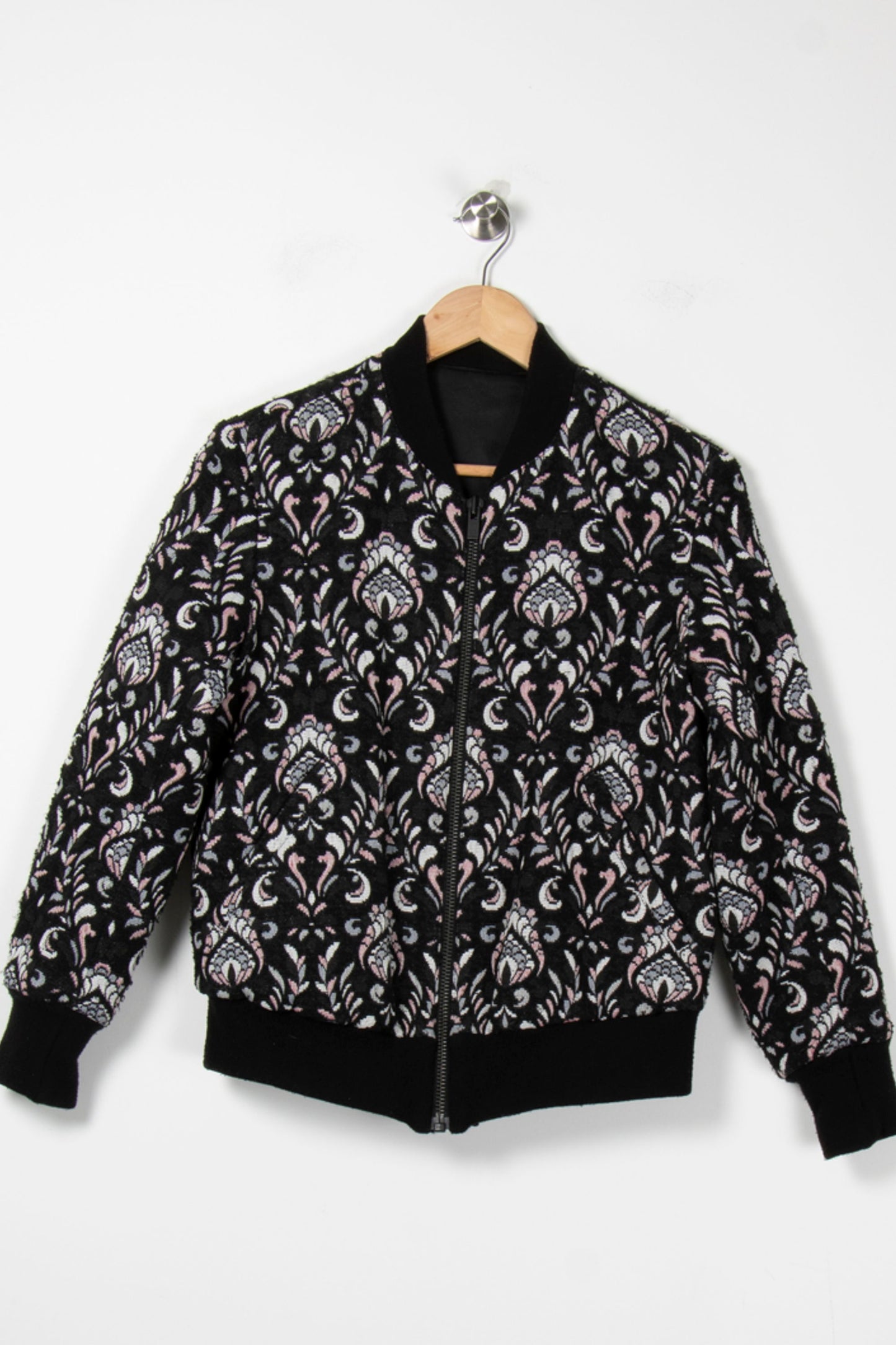 Blouson Noir et Blanc - Taille S/36