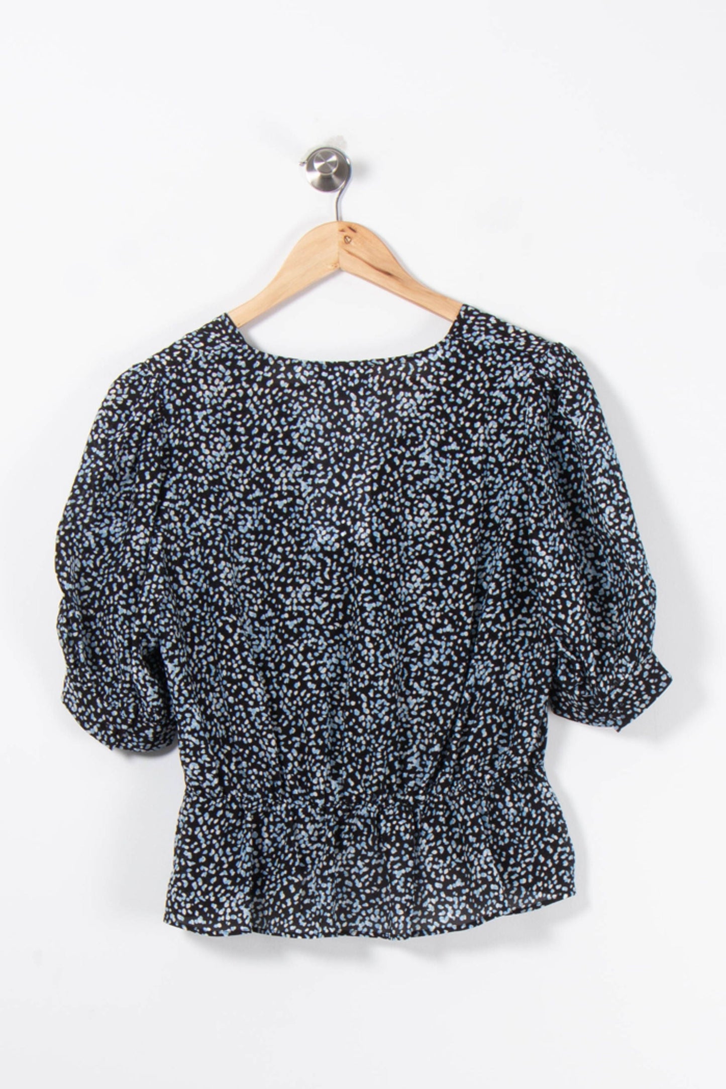 Blouse Noire et Blanche - Taille M/38