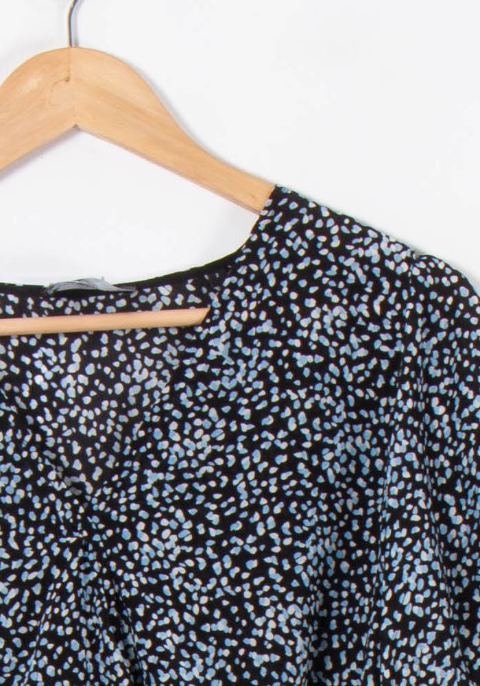 Blouse Noire et Blanche - Taille M/38