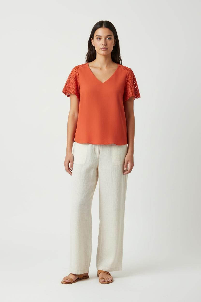 Blouse Rouge - Taille M/38